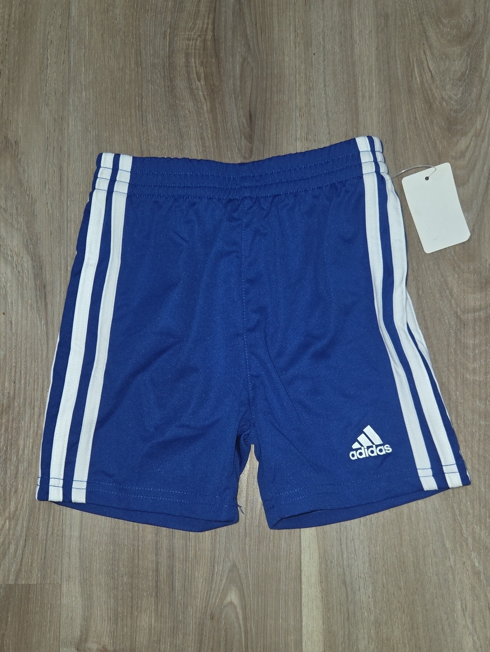 •Adidas• Toddler Boys Royal Blue Basketball Shorts